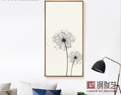 【廠家定制玄關客廳不銹鋼裝飾壁畫 不銹鋼畫】 - 產品庫