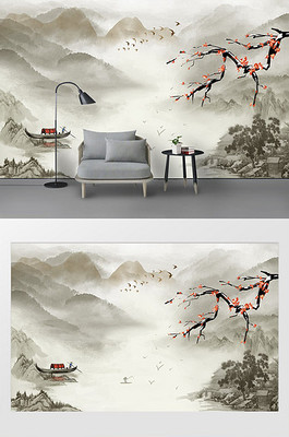 中式花鳥畫圖片-中式花鳥畫素材-中式花鳥畫海報